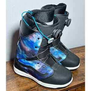 Vans Women’s Encore OG Galaxy Snowboarding BOA System Boots Sz 8.5 EUC